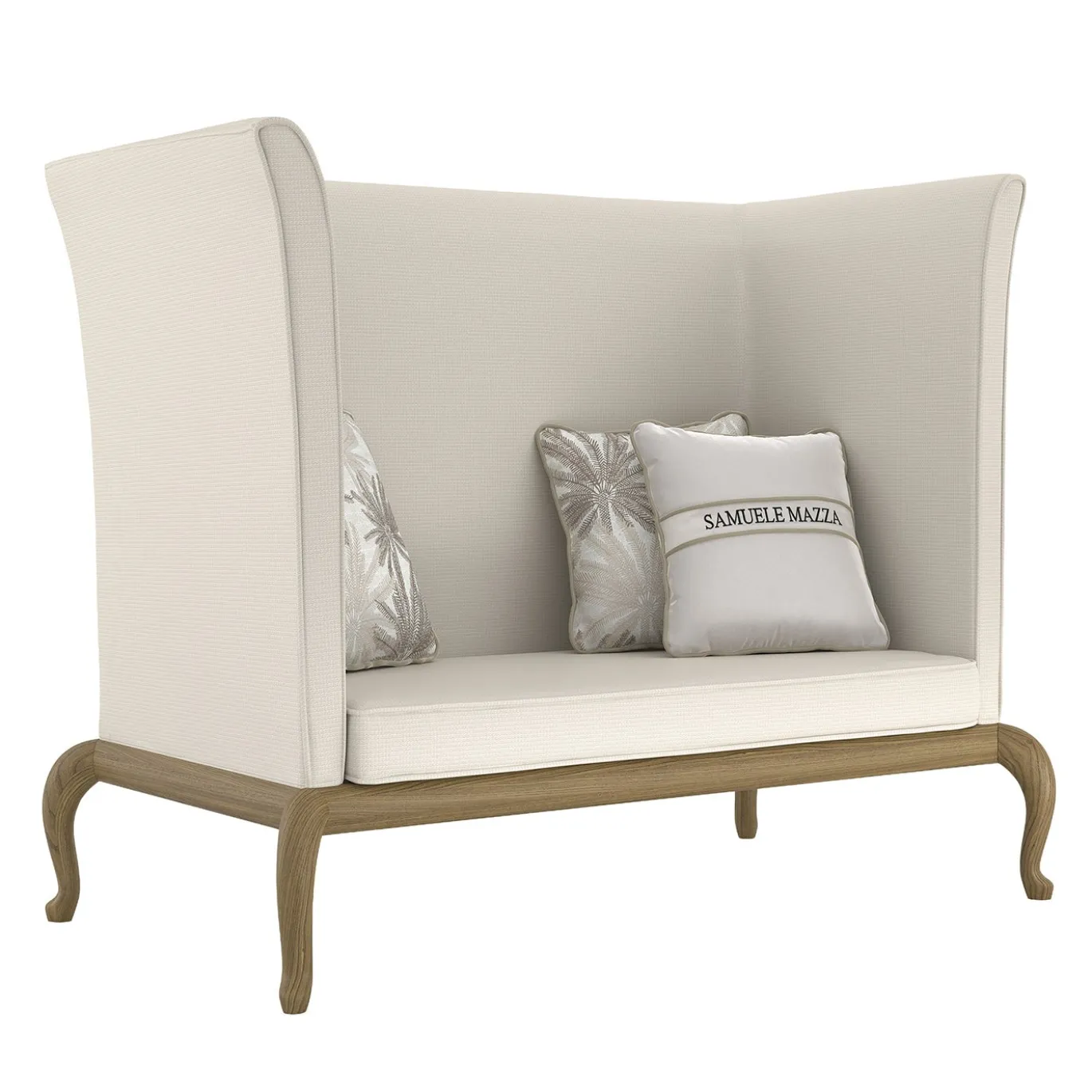 Canopo Love Seat da Esterno con Schienale Alto di Samuele Mazza