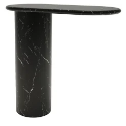 Cantilever L Nero Marquina Marble End Table di Matteo Zorzenoni