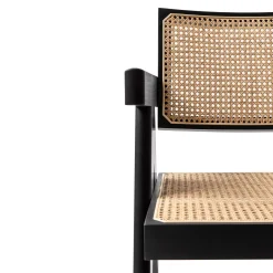 Capitol Complex Office Chair, Hommage à Pierre Jeanneret - Seduta in paglia di Vienna