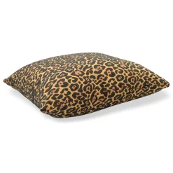 Carrè Leopardato Cuscino Quadrato con Motivo