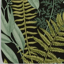 Carta da Parati Botanica con Felci Verdi