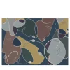 Carta da parati colorata con texture Heart beats