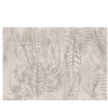 Carta da parati con texture di foglie stilizzate