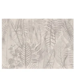 Carta da parati con texture di foglie stilizzate