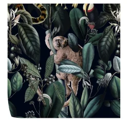 Carta da Parati Dark Tropical Wild Jungle Verde