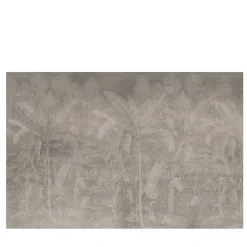 Carta da parati grigia con texture foresta tropicale