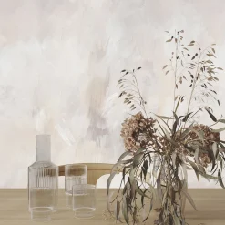 Carta da Parati in Stile Intonaco Veneziano Beige
