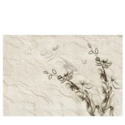 Carta da parati testurizzata beige