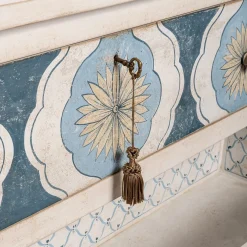Cassettiera Barberini Blu Mare Profondo