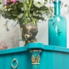 Cassettiera Blu in stile neoclassico