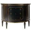 Cassettiera "demi-lune" in stile neoclassico