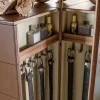 Cassettiera Giano con ante a specchio di Giuseppe Bavuso