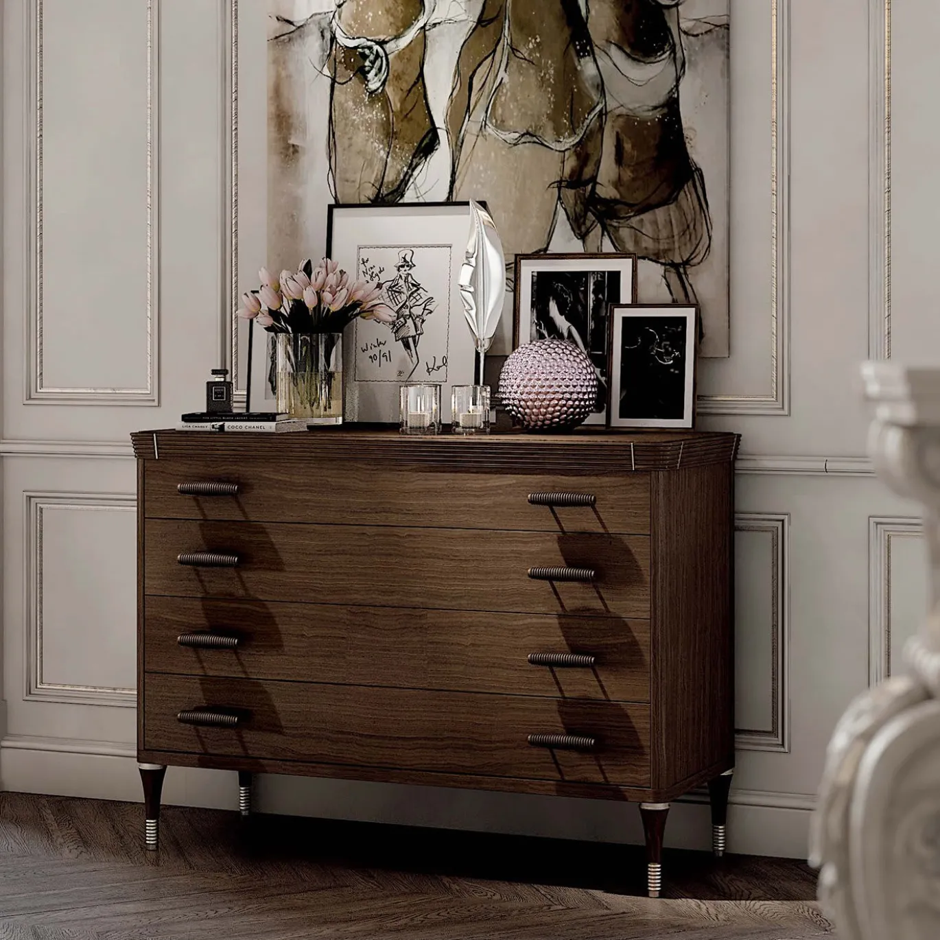 Cassettiera Vanity