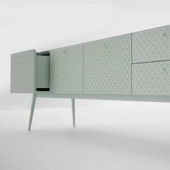 Cassettone bianco a 5 cassetti Tiles