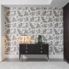 Cassettone Nara in legno con piano in marmo