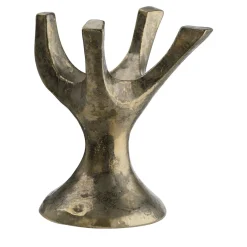 Centrotavola Alburu in ceramica bronzo