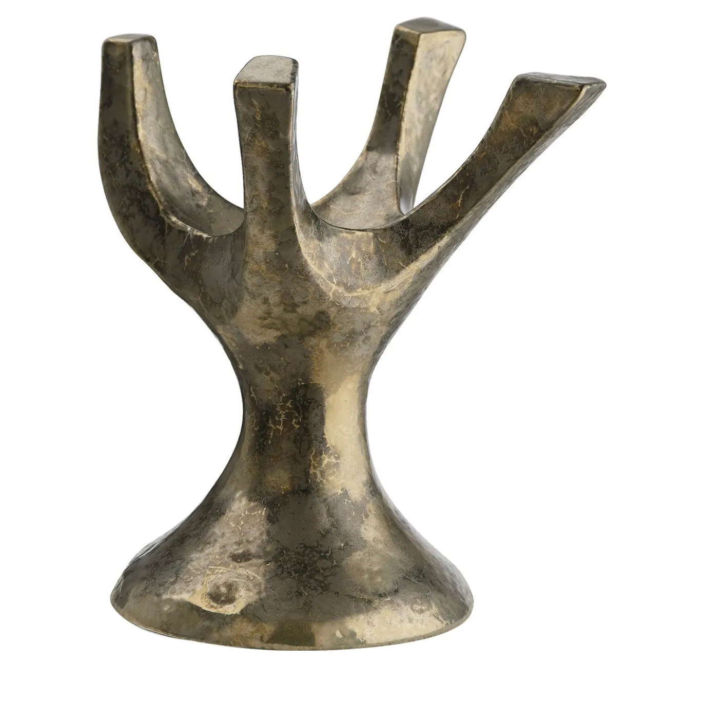 Centrotavola Alburu in ceramica bronzo
