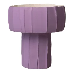Centrotavola Coppa Ninfea Corteccia B13/Lavanda