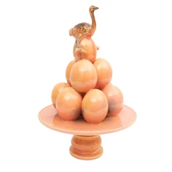 Centrotavola cult di ostriche rosa