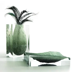 Centrotavola Glacoja Emerald di Analogia Project