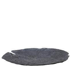 Centrotavola Grande Lava Di Luna in Glebanite Nera