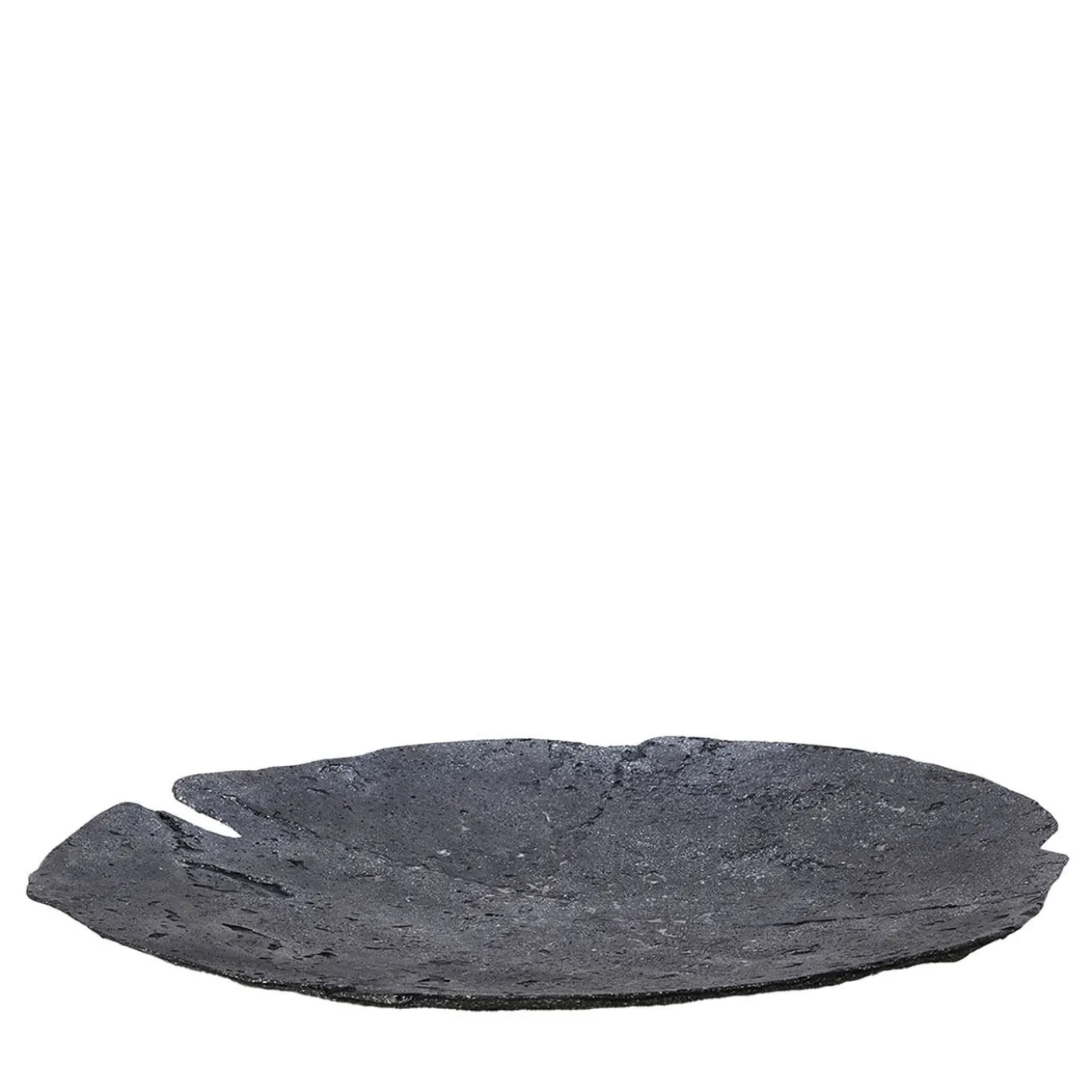 Centrotavola Grande Lava Di Luna in Glebanite Nera