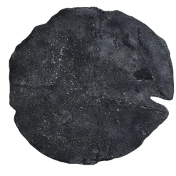 Centrotavola Grande Lava Di Luna in Glebanite Nera