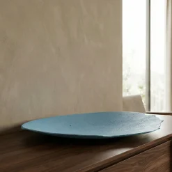 Centrotavola Grande Una Parte Di Azzurro in Glebanite Azzurra