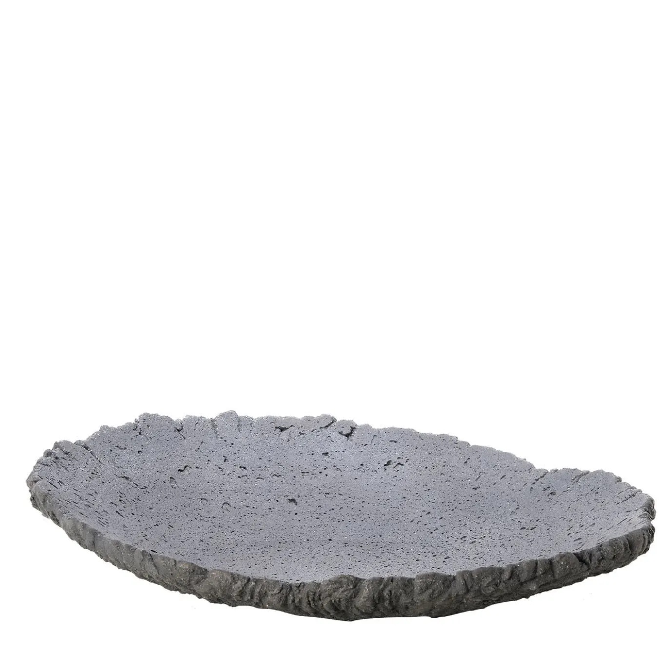 Centrotavola Grigio Concreto in Glebanite Grigia