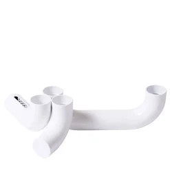 Centrotavola Impianto in acciaio bianco
