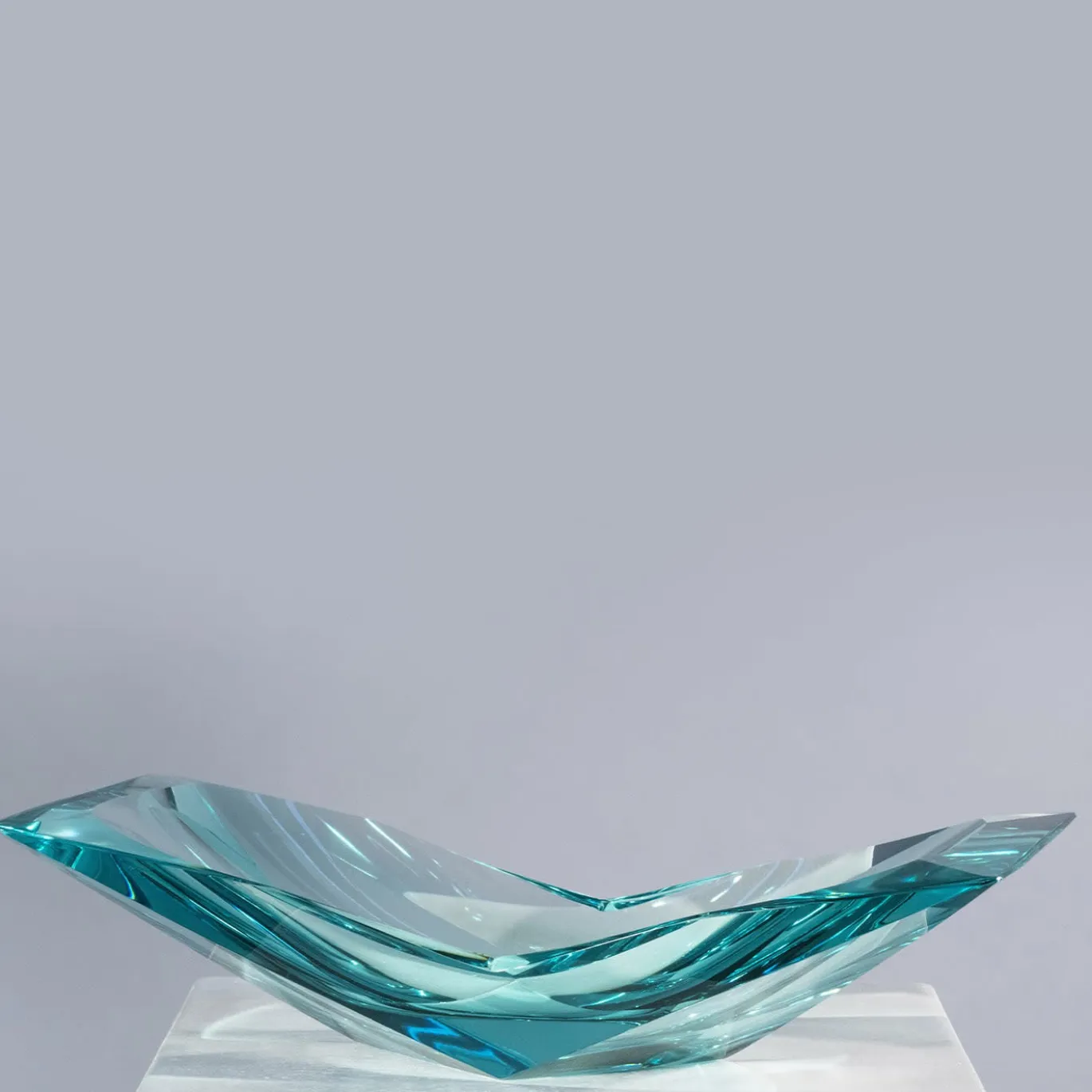 Centrotavola in cristallo artistico Papillon