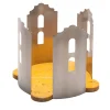 Centrotavola in travertino giallo Quattrocanti di Gabriele D'Angelo