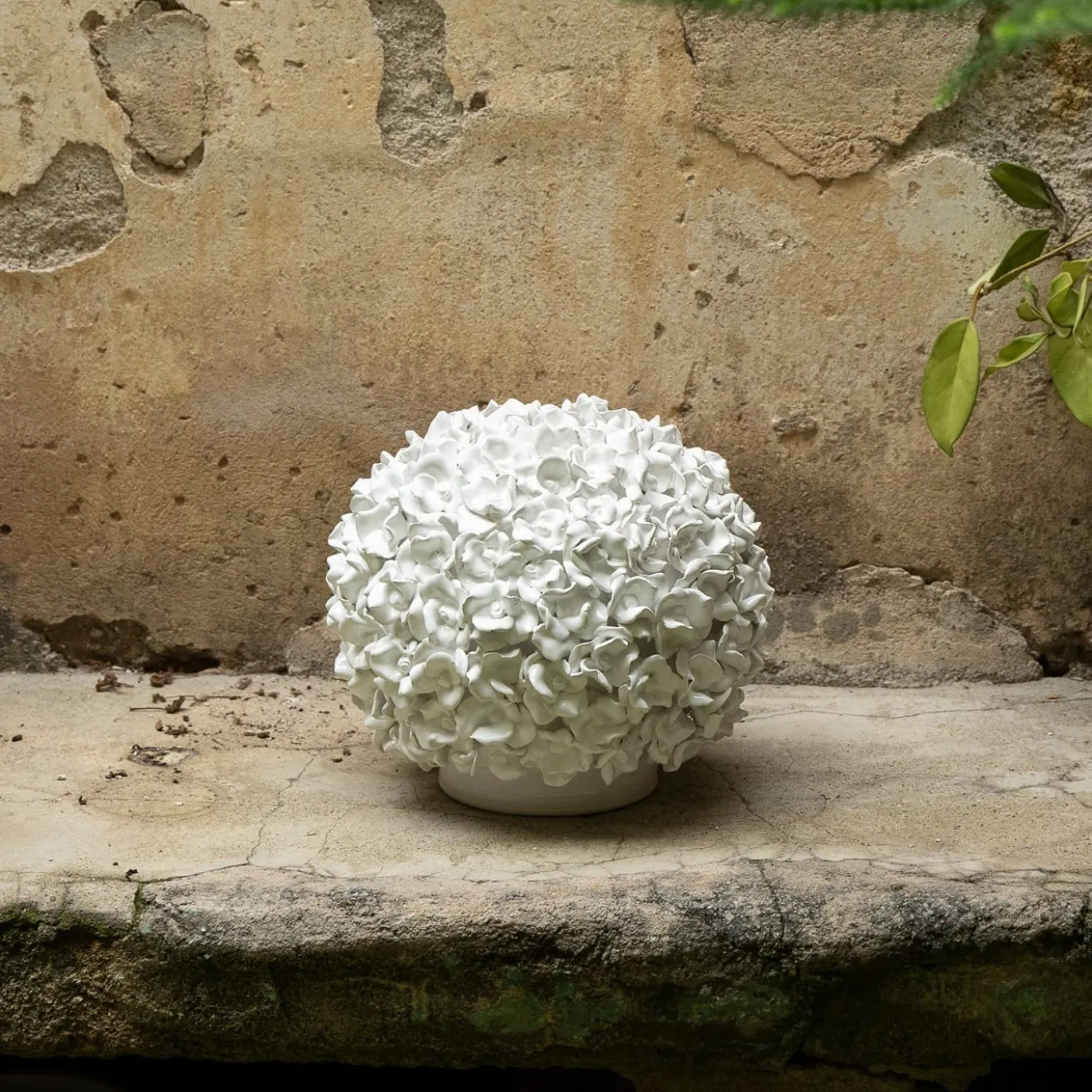 Centrotavola La Rosa Bianco