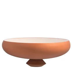 Centrotavola Lithos Terracotta di Jean-Christophe Clair