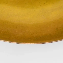 Centrotavola Mercurio in oro brunito