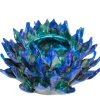 Centrotavola Ocean Bloom in ceramica smaltata