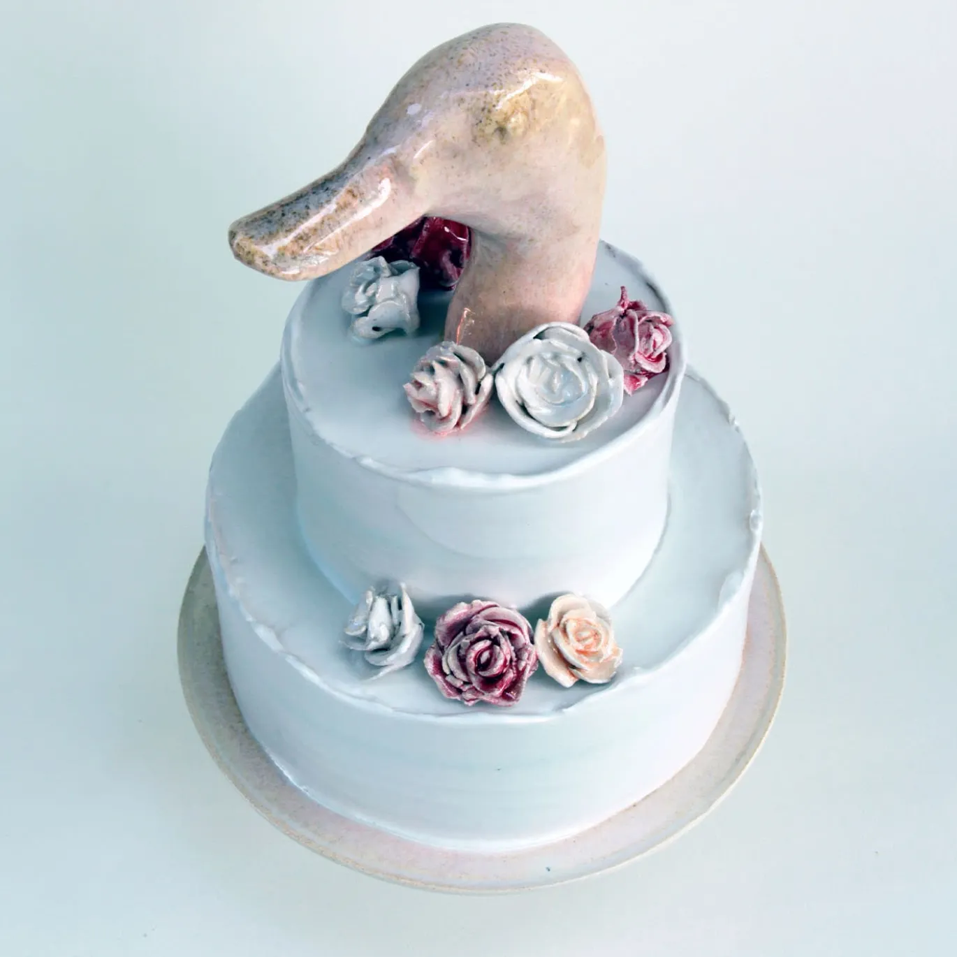 Centrotavola per torta d'anatra