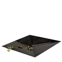 Centrotavola quadrato in carbonio per cappelli