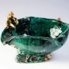 Centrotavola verde La Navicella della Fantasia
