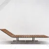 Chaise longue a slitta per esterni