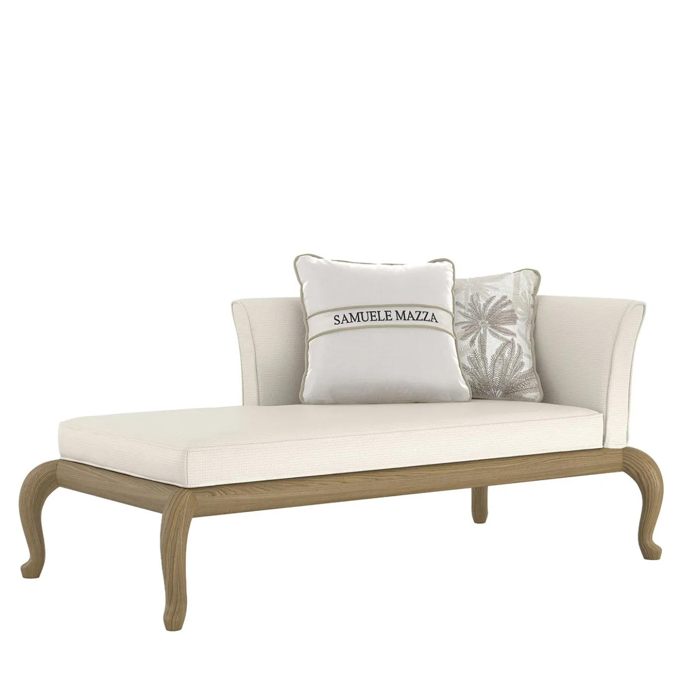 Chaise Longue Outdoor in Legno Canopo di Samuele Mazza