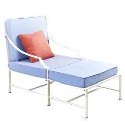Chaise Lounge Perennial di Silvia Refaldi in acciaio inox