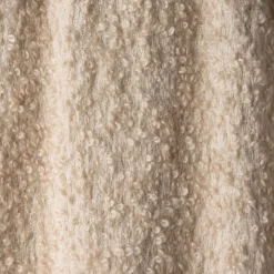 Cicatrice Plaid Bouclé Avorio