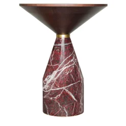 Cino Tavolino in marmo rosso