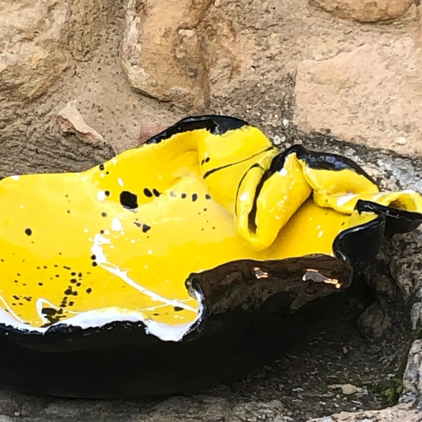 Ciotola Campo Di Fiori Giallo Centesimale