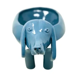 Ciotola cane extra large grigio-blu