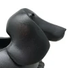 Ciotola cane nera a 3 pezzi