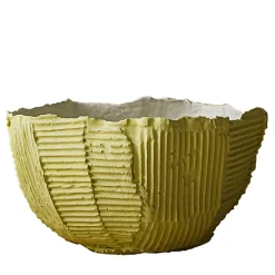 Ciotola Cartoccio A1/Oliva in Ceramica Verde