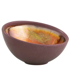 Ciotola Decorativa in Ceramica Bronzo Media Sole