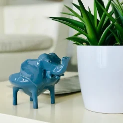 Ciotola Elephant Media in Ceramica Grigia